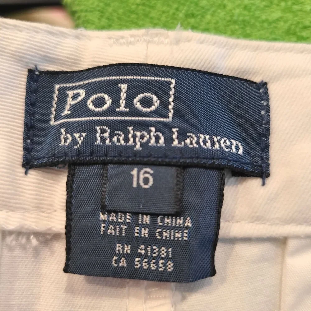 Polo Ralph Lauren Boys White Shorts with Belt